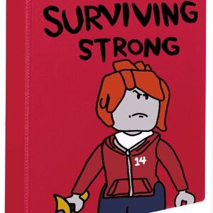 Roblox Durable 3 Ring Red Binder for School